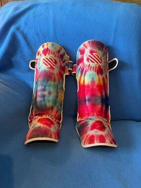 Sanabul Funk Strike Hook and Loop Strap Shin Guards